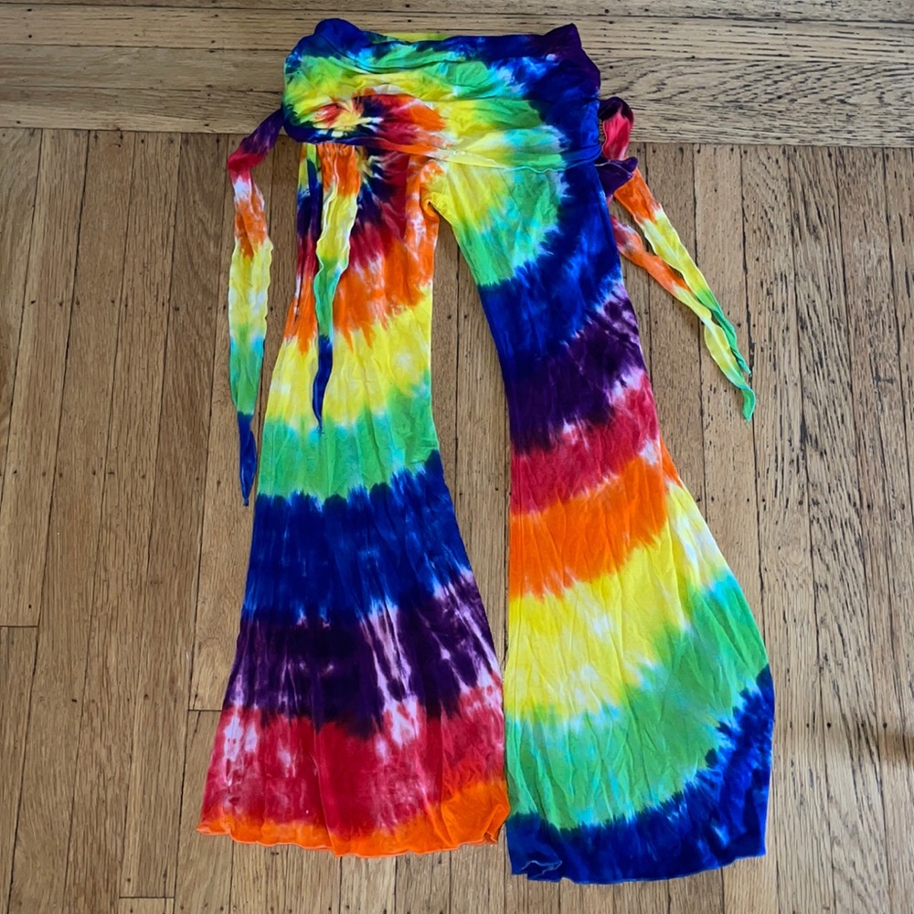 Vintage Hippie tie dye pants